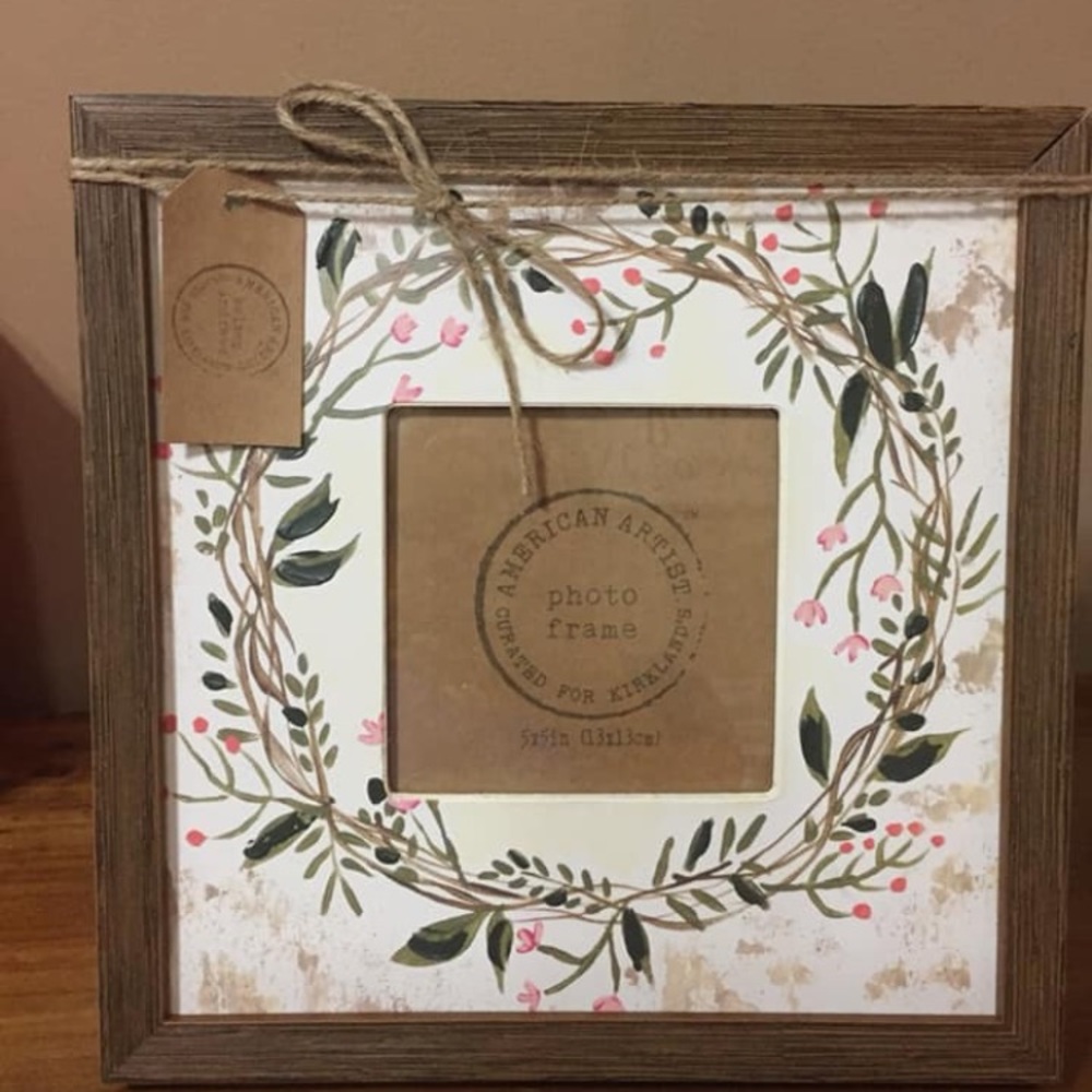 America signature artist photo frame